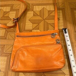 HOBO Vibrant Orange Crossbody Bag